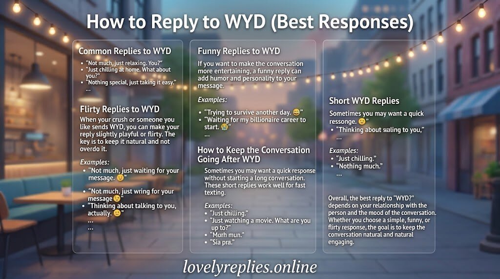 WYD (Best Responses)