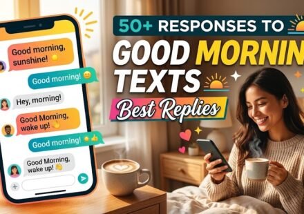Responses to Good Morning Texts