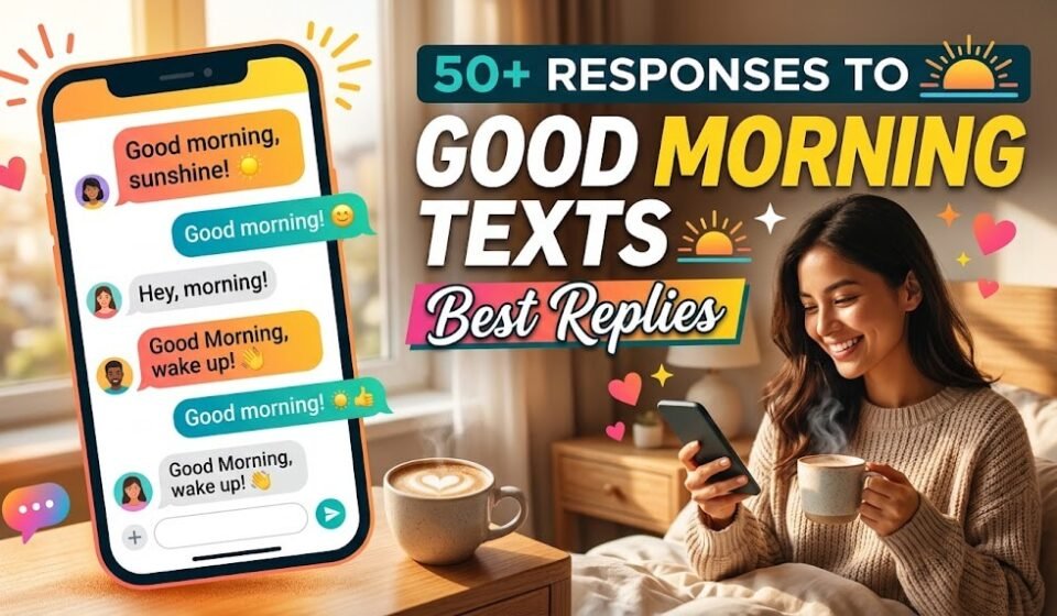 Responses to Good Morning Texts