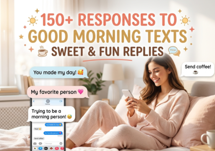 Responses to Good Morning Texts