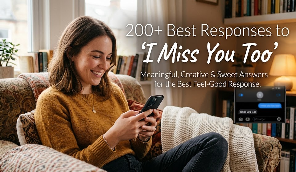 I Miss You Too