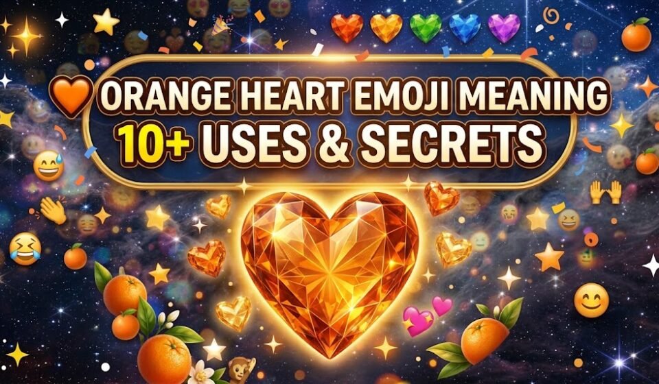 🧡 Orange Heart Emoji Meaning