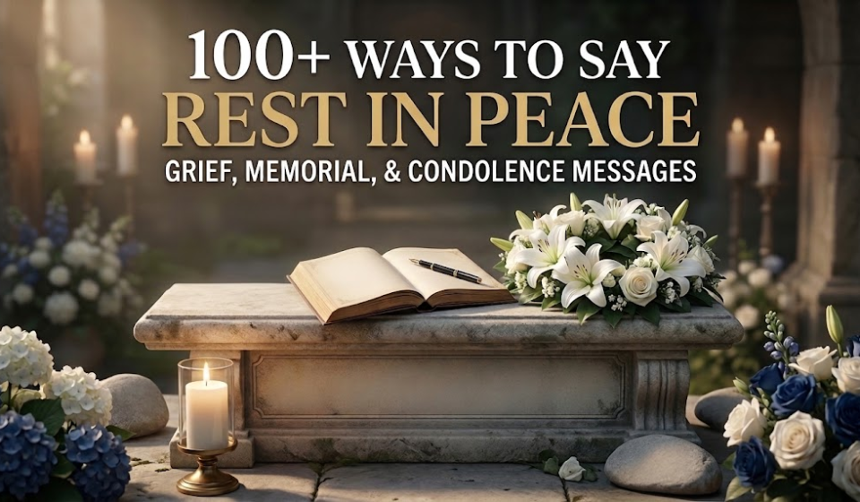 Ways to Say Rest in Peace