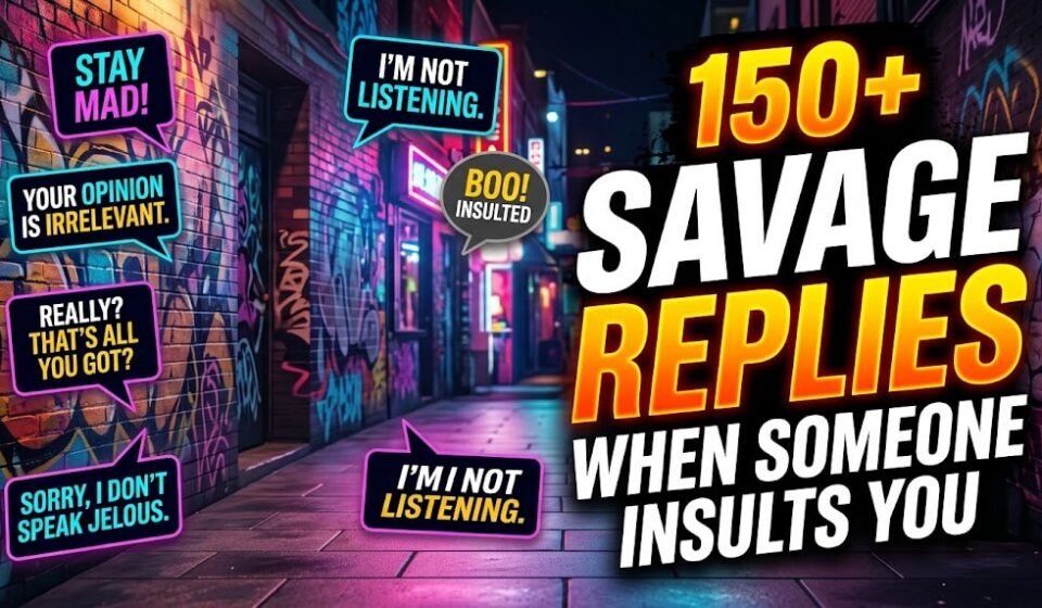 Savage Replies