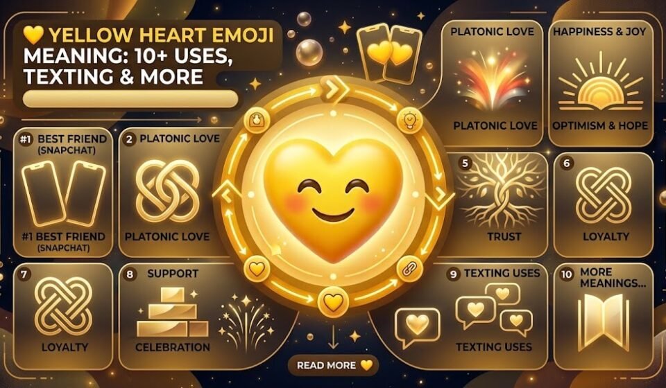 Yellow Heart Emoji Meaning