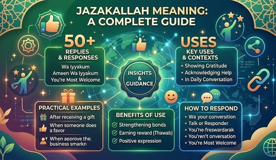 Jazakallah Meaning