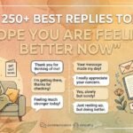 Hope You Are Feeling Better Now