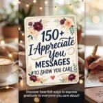 I Appreciate You Messages